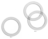Retaining Rings for IAir and WAGD DISS Nipples - Pkg of 1 Medical Gas Fitting, DISS Ring, DISS Nipple Ring